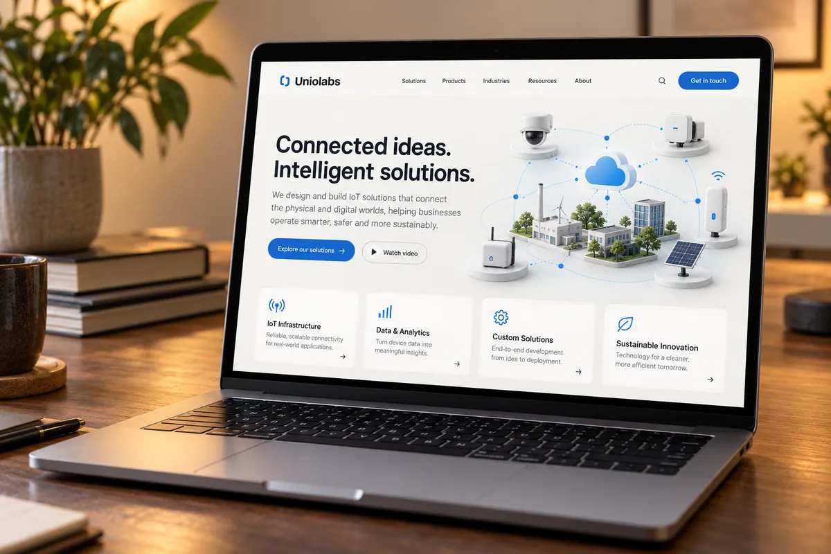 Uniolabs: Website & UI/UX