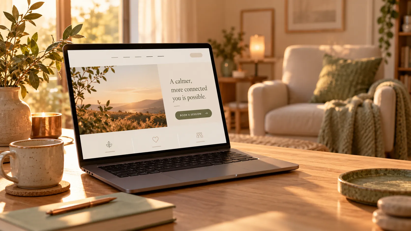 Counsellor Website: professional services project